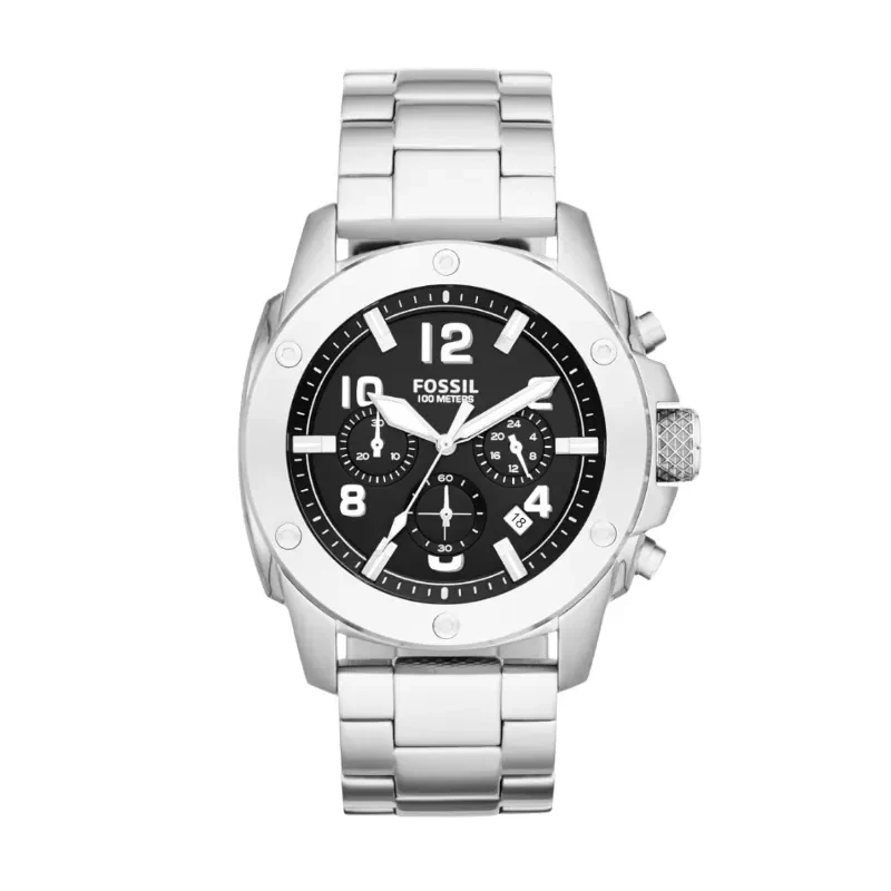 Fossil Modern Machine Chronograph Black DIal Men's Watch- FS4926